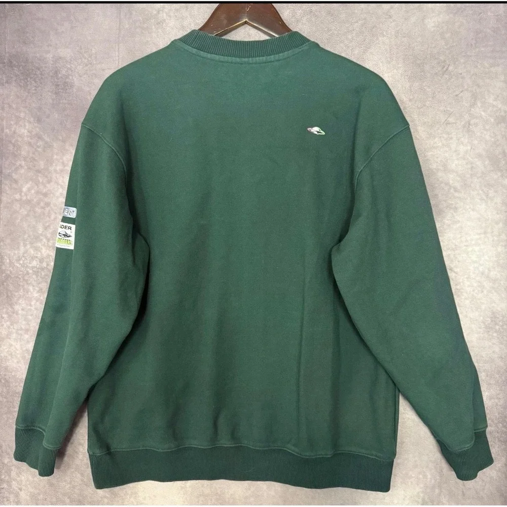 Ader Error Invaders Dark Green Sweatshirt SS20 20ASSTO32DG1 Mens A1